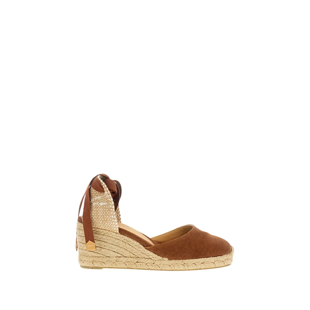 Castañer Women's Brown Wedges - Wedges - 6 Uk- Shoes