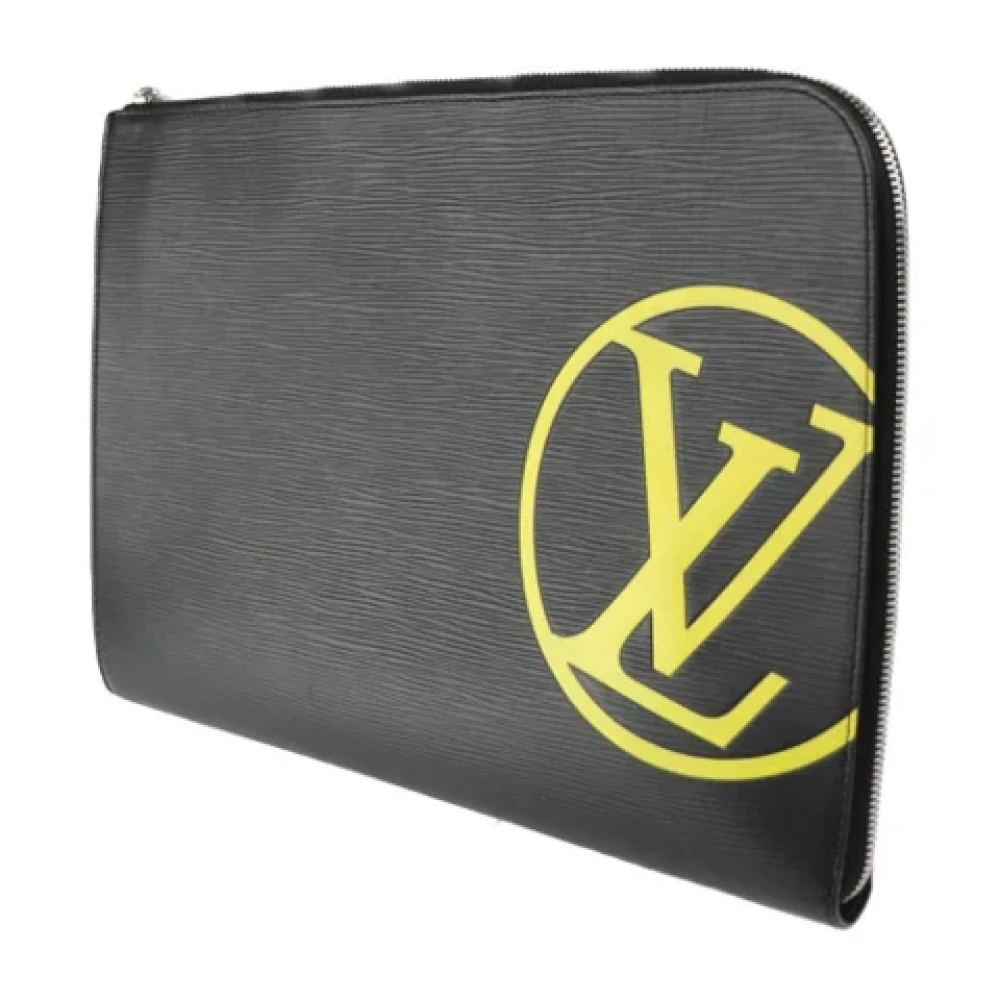 Louis Vuitton Vintage Pre-owned Fabric louis-vuitton-bags Black Dames