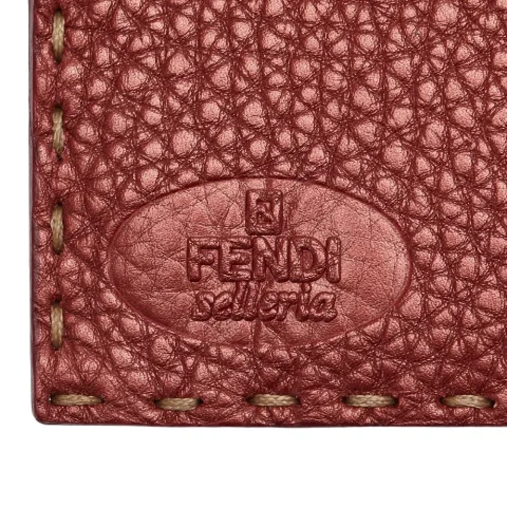Fendi Vintage Pre-owned Leather wallets Brown Dames