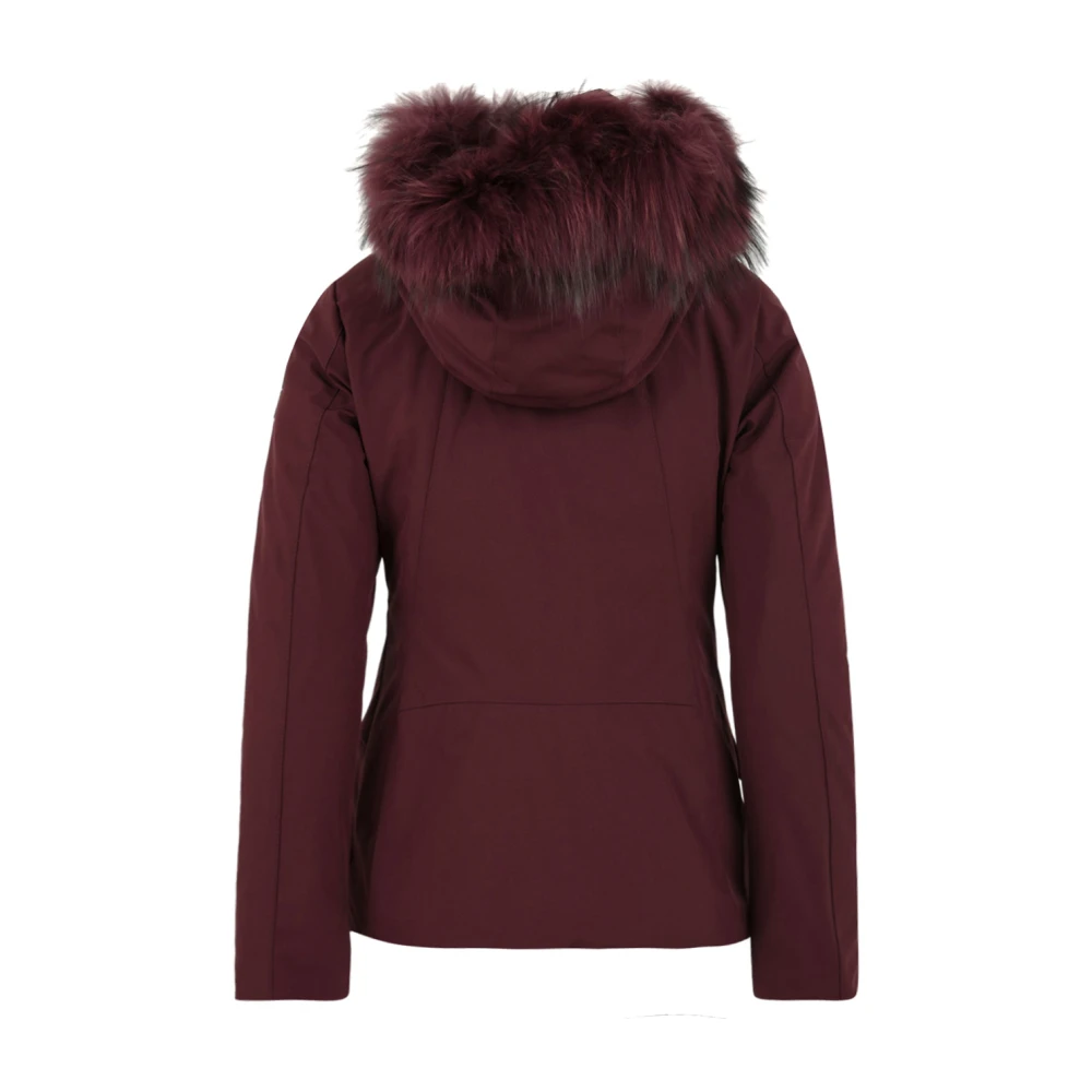 BomBoogie Stijlvolle Damesjas Mahoniekleur Brown Dames