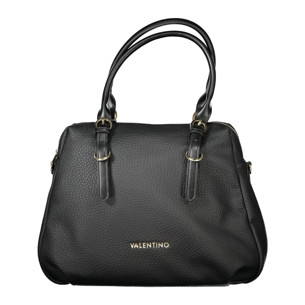 Valentino by Mario Valentino Zwarte dameshandtas met verstelbare handvatten en afneembare schouderband Black Dames