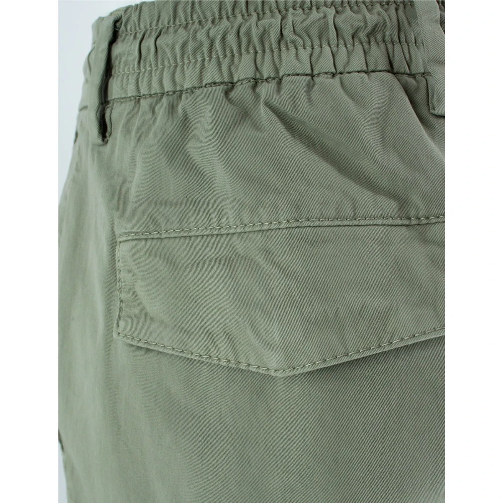 Eleventy Slim Fit Jogger Broek met Koord Green Heren