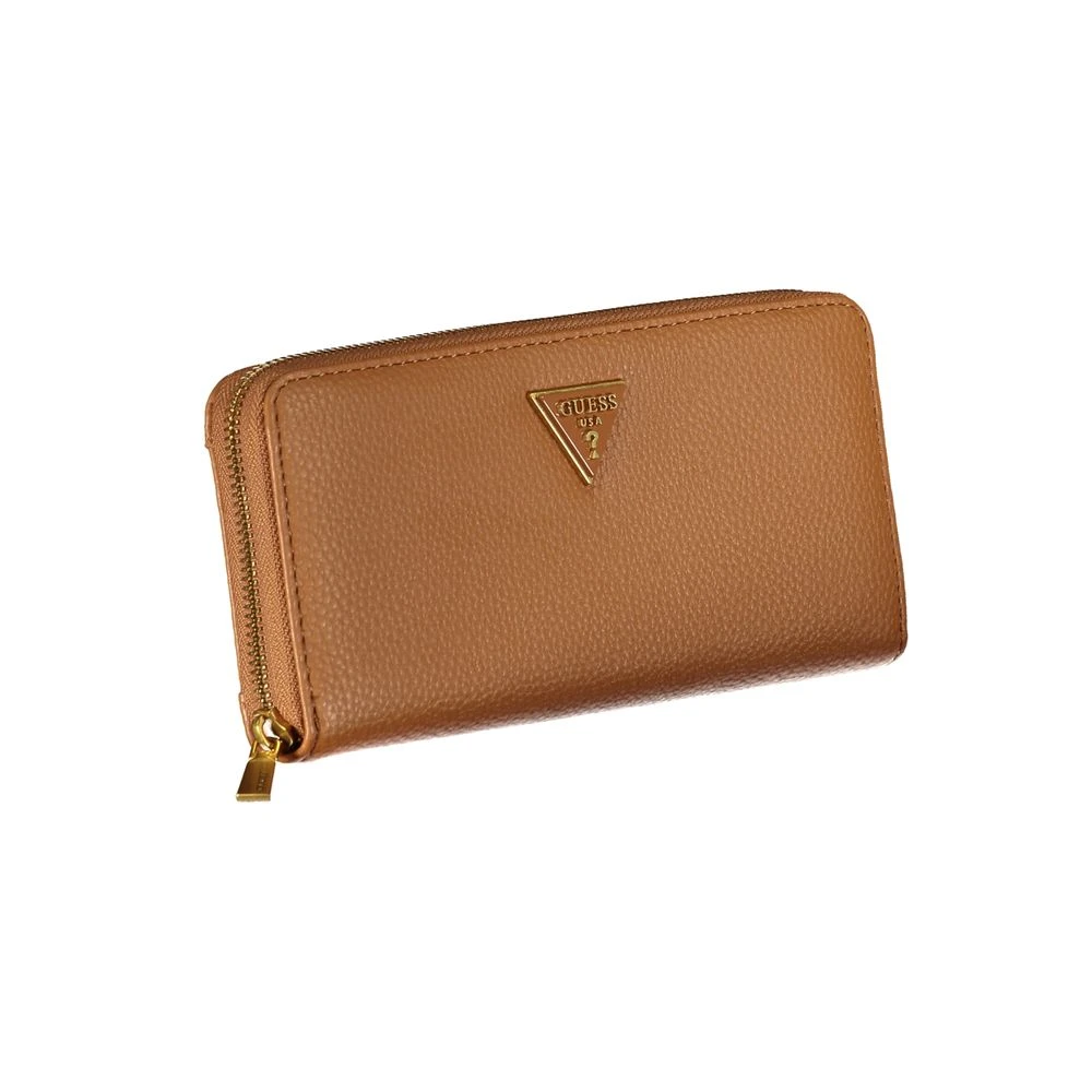 Guess Chique Bruine Multipocket Portemonnee Brown Dames
