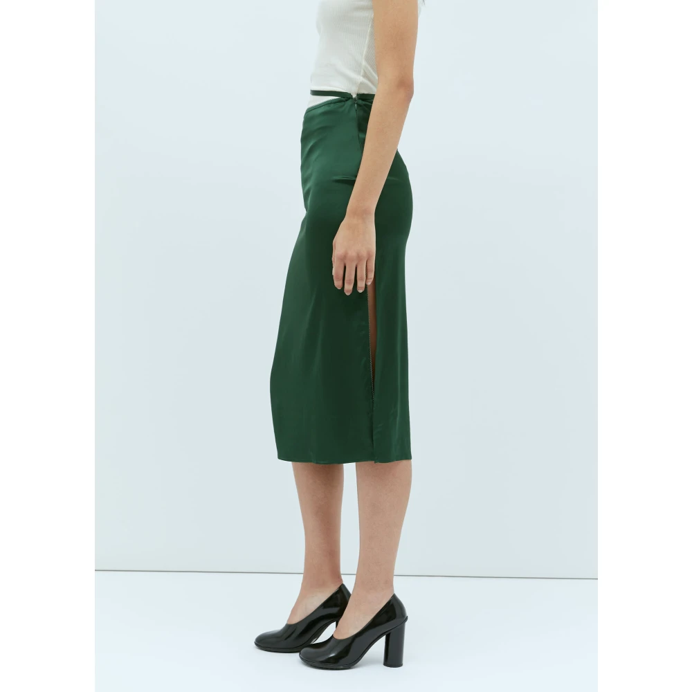 Jacquemus Skirts Green Dames