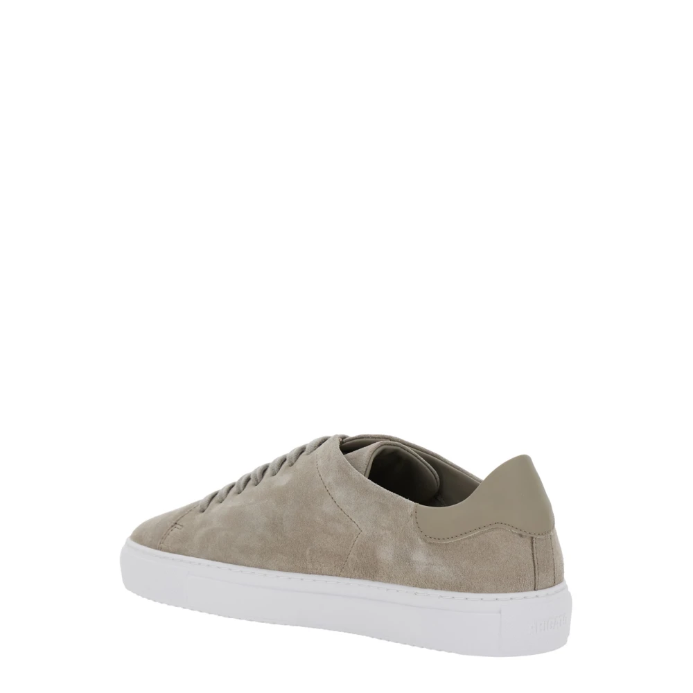 Axel Arigato Clean 90 Beige Sneakers met Zijlogo Beige Heren