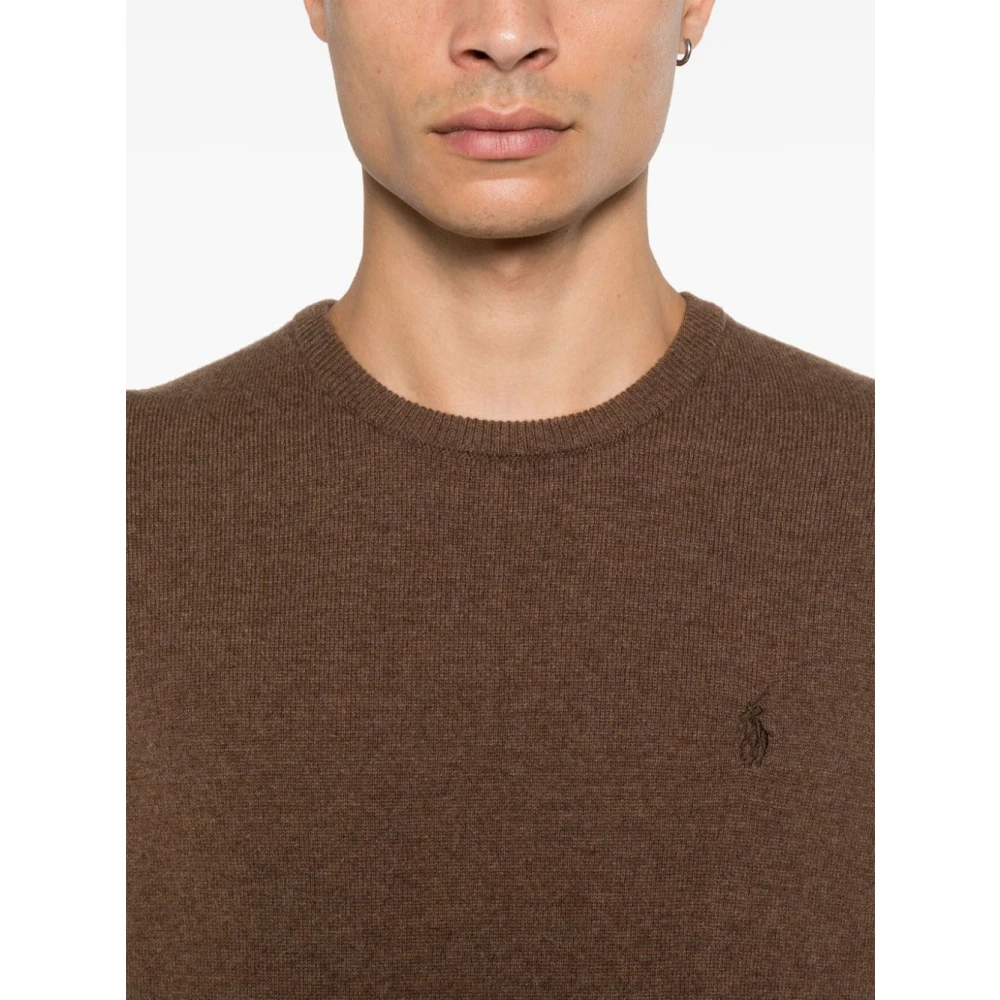 Ralph Lauren Bruine Sweatshirt Aw24 Herenmode Brown Heren