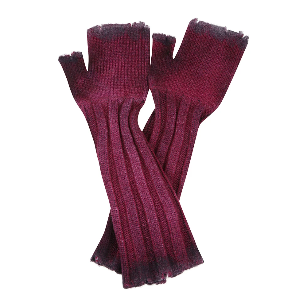 Avant Toi Rode Wol Kasjmier Handschoenen Made in Italy Red Dames