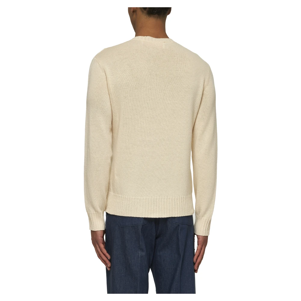 Valentino Elegante Rode Jurk Beige Heren