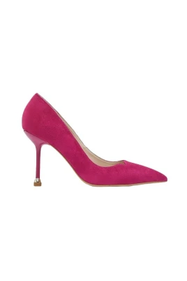 Suede Court Shoes