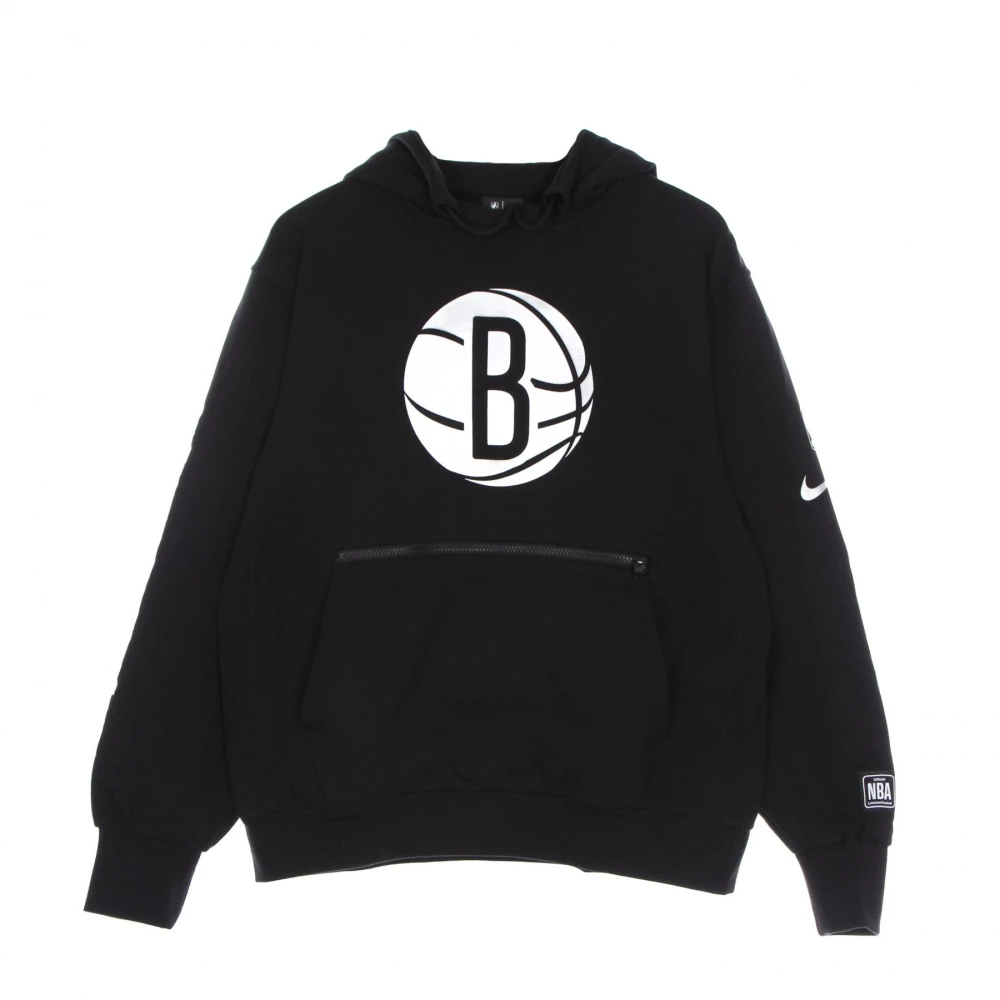 Nike Courtside Chrome Bronet Hoodie Black Heren