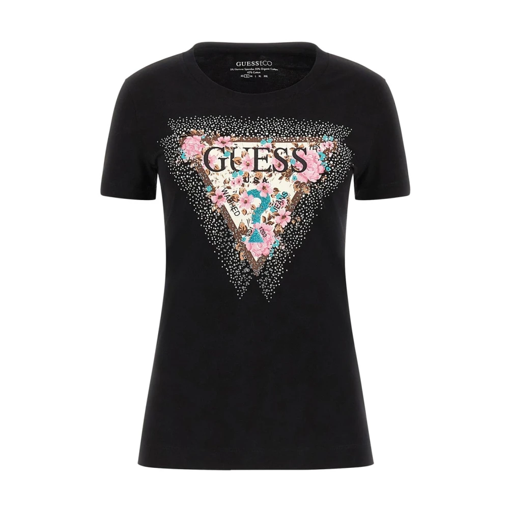 Guess - Tops > T-Shirts - Black - Guess - Modalova