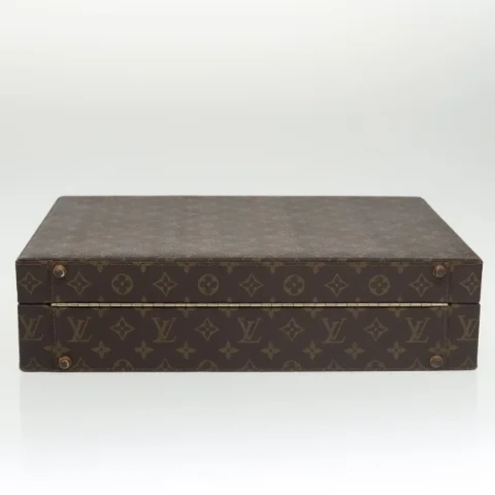 Louis Vuitton Vintage Pre-owned Canvas handbags Brown Dames