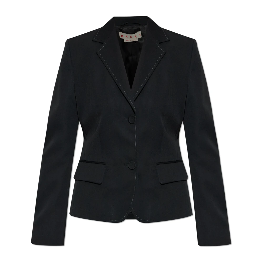 Marni - Jackets > Blazers - Black - Marni - Modalova