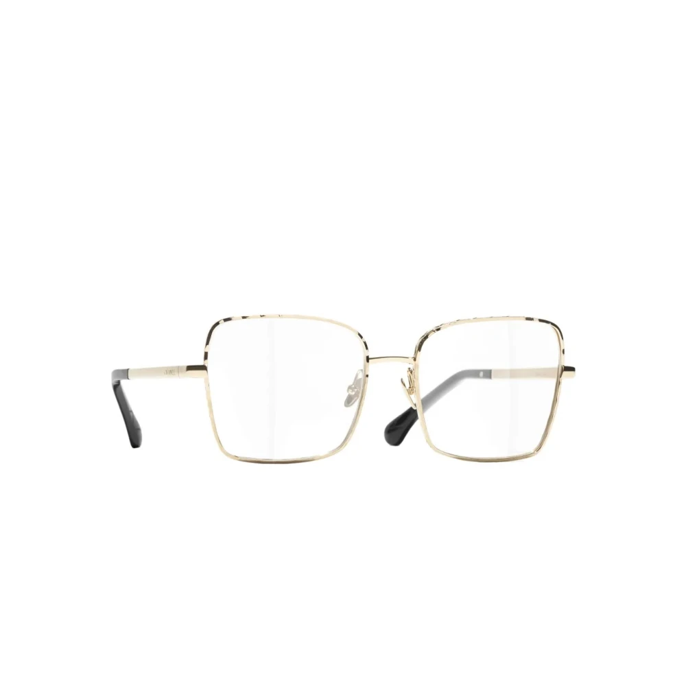 Chanel Women's Yellow Square Eyeglasses - Glasses - 54 Mm - Accessories