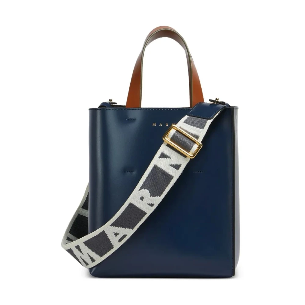 Marni - Bags > Handbags - Blue - Marni - Modalova