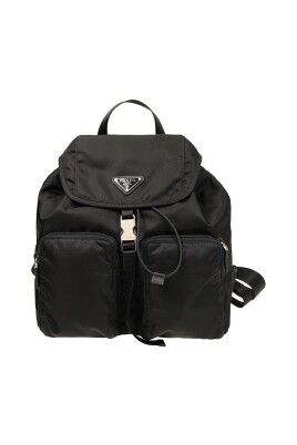 nylon-backpack-with-metal-logo