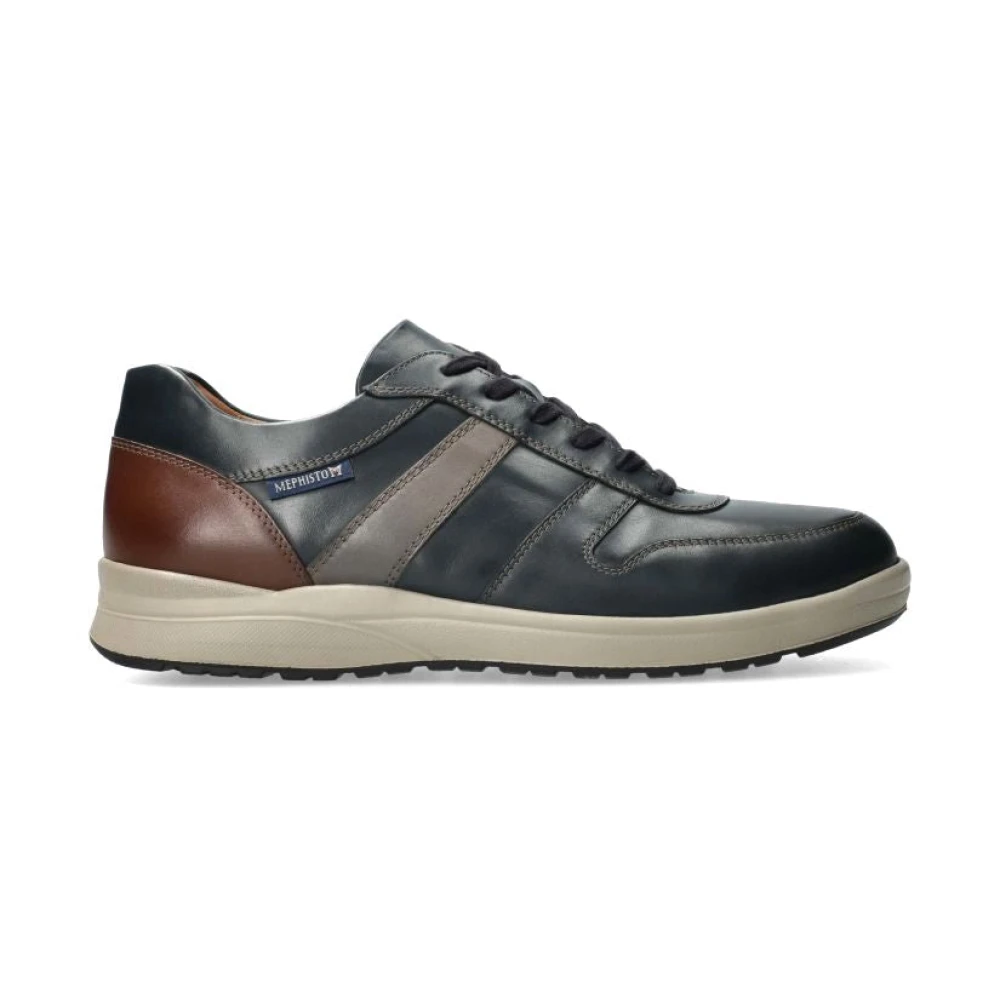Mephisto Blauwe Herensneaker Heren Schoenen