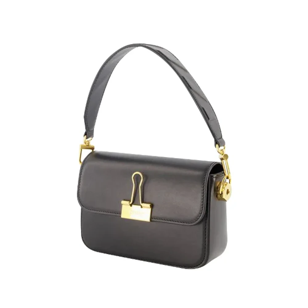 Off White Leather crossbody-bags Black Dames