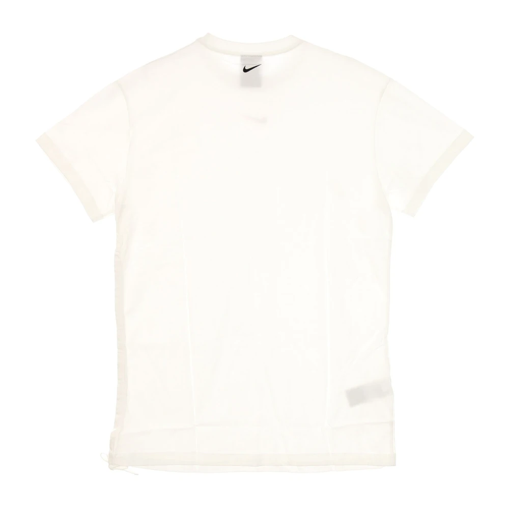 Nike Witte Jurk met Swoosh Print White Dames