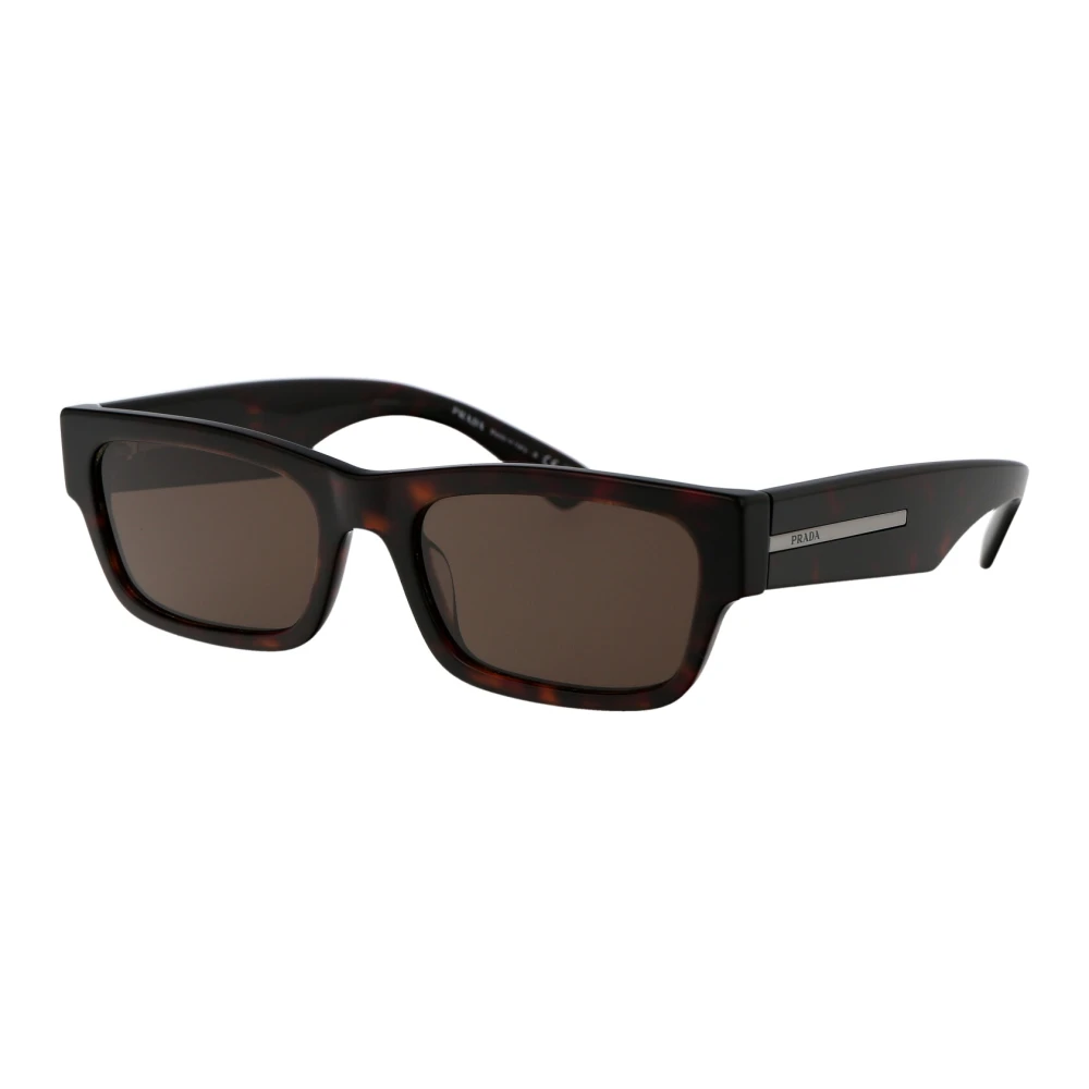Prada Men's Brown Sunglasses,, Stylish Sunglasses Medium