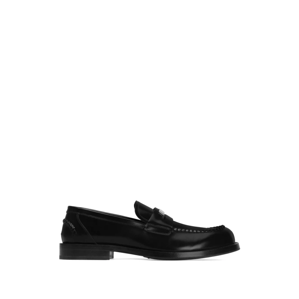 Dolce & Gabbana , Loafers, Male, Black, 9 1/2 Uk, Mocassino