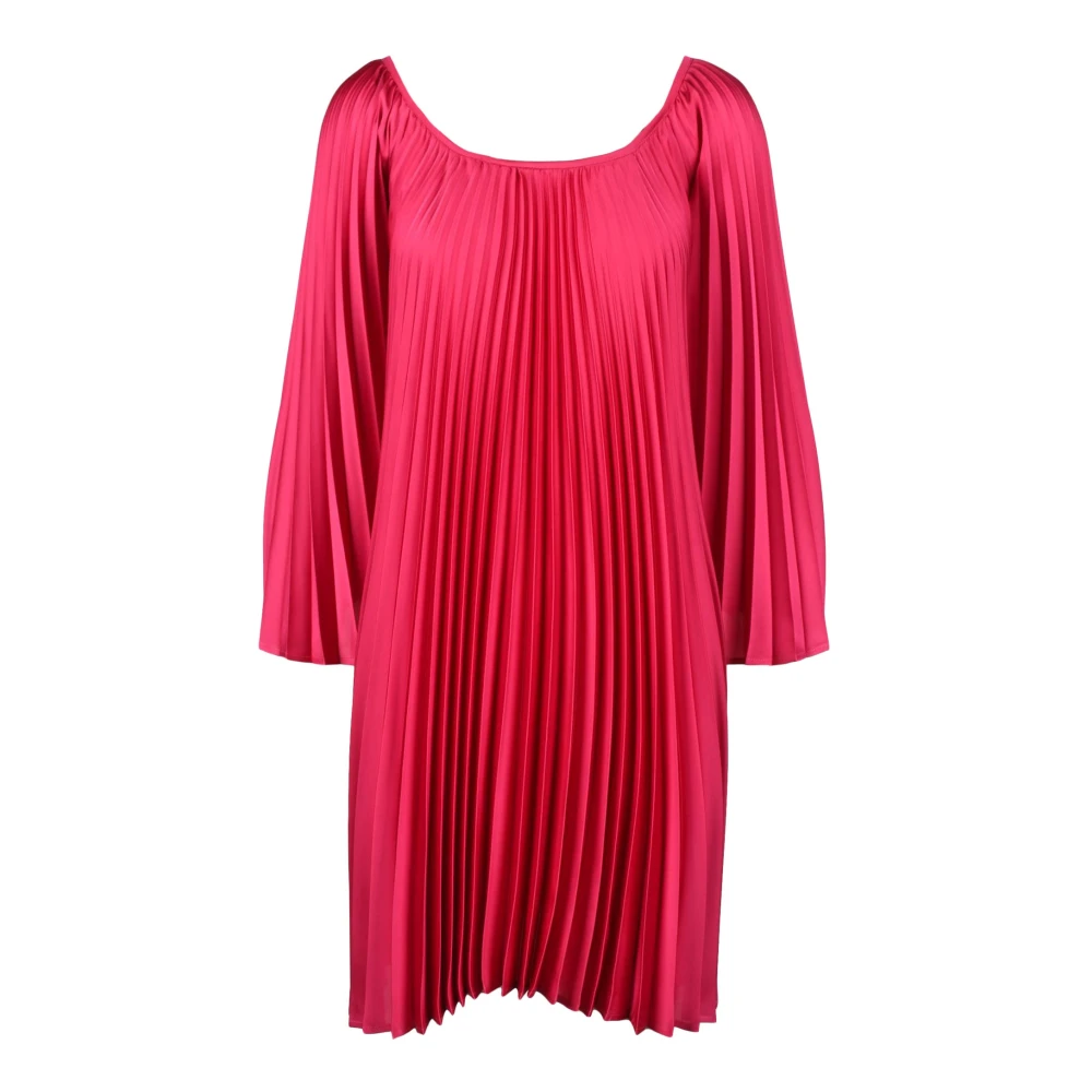 Simona Corsellini Elegante Polyester Jurk voor Vrouwen Pink Dames