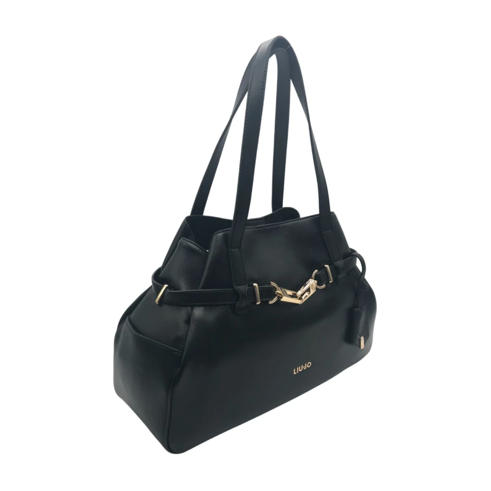 Liu Jo Stijlvolle Tote Tas met Ritsvak Black Dames
