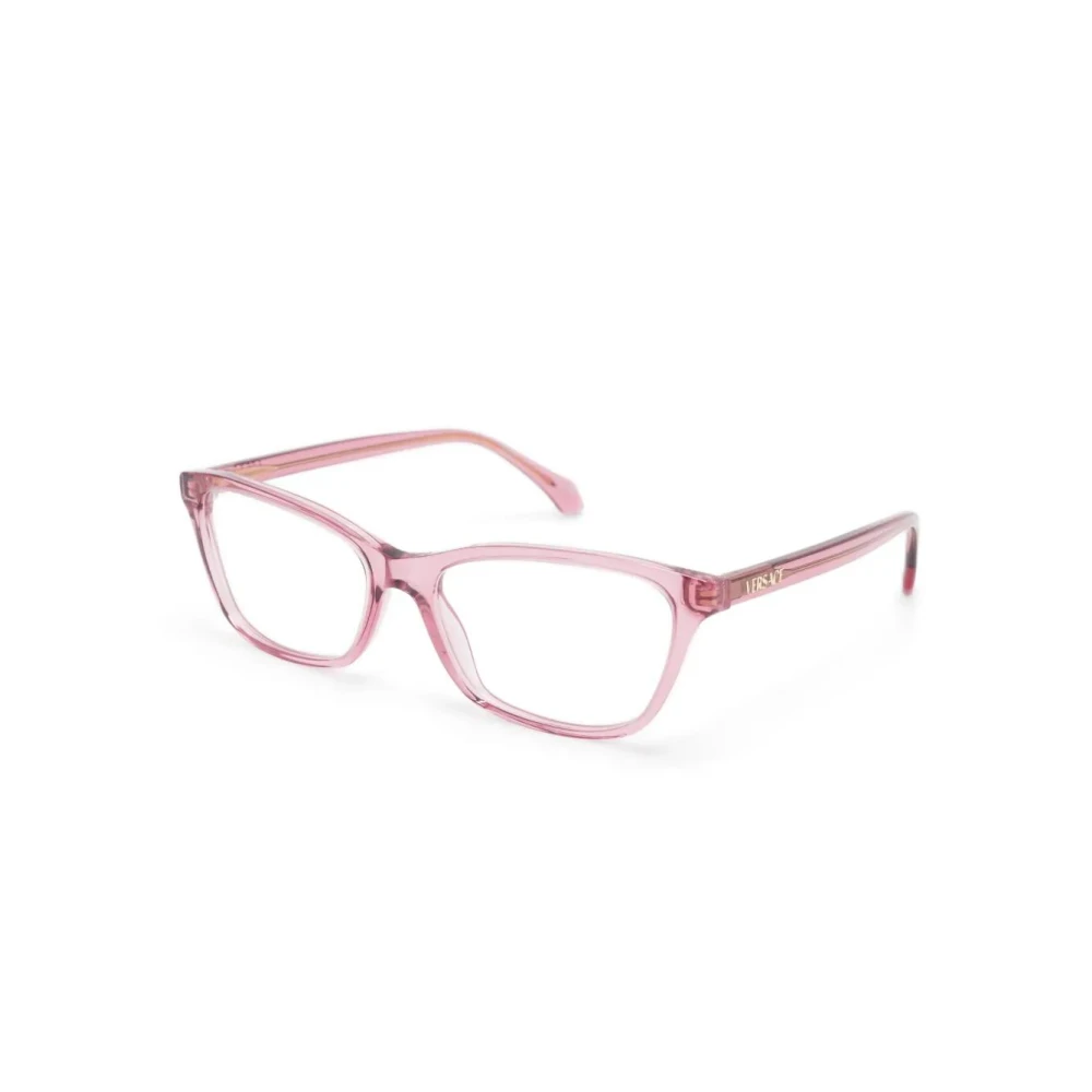 Versace Women's Pink Glasses, 54 Mm, Optical Frame