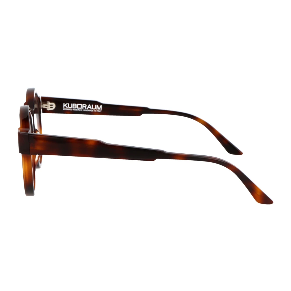Kuboraum Stijlvolle Optische Masker voor Trendy Look Brown Unisex