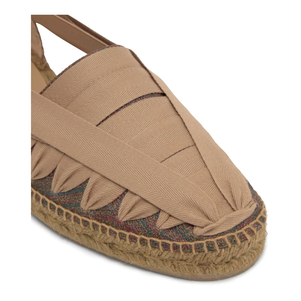 Castañer Norman Etro T 272 · Platte Espadrille Beige Heren