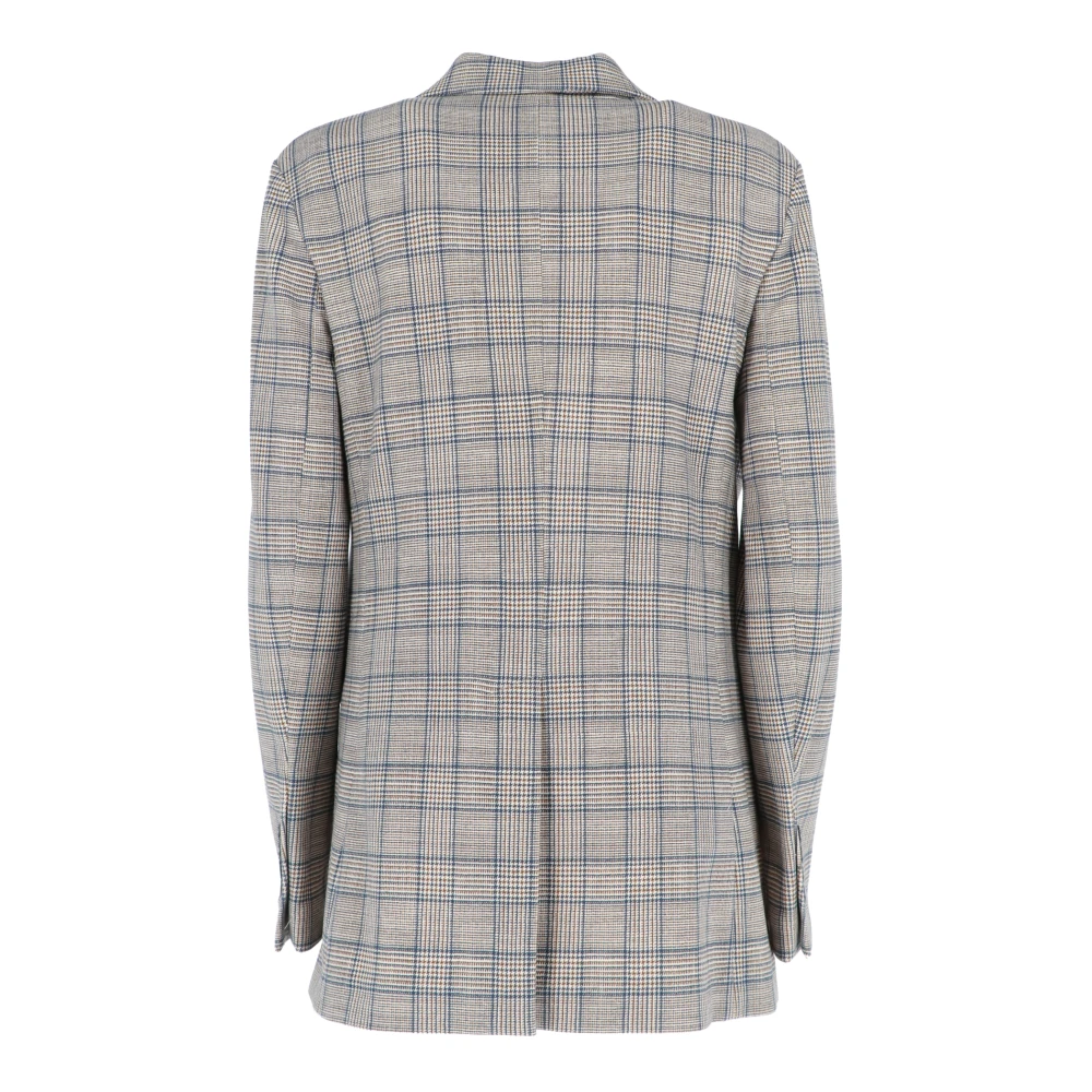 Circolo 1901 Stijlvolle double-breasted jas voor heren Blue Dames