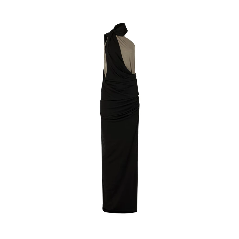 Entire Studios Women's Multicolor Gowns, Xs, Draped One-Shoulder Dress