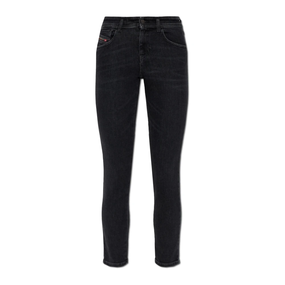 Diesel Donna Nero - Jeans Slandy 2017 - Jeans - W26 L30