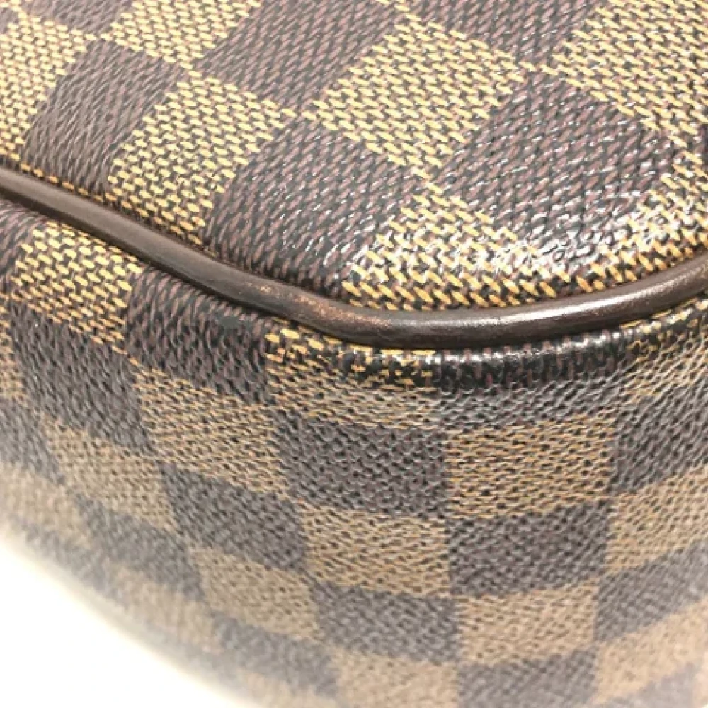 Louis Vuitton Vintage Pre-owned Cotton louis-vuitton-bags Brown Dames