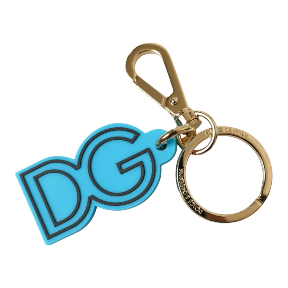 Dolce & Gabbana Unisex Azul - Llavero - Accessories - One Size
