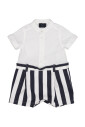 robe-en-coton-raye-avec-col-mandarin