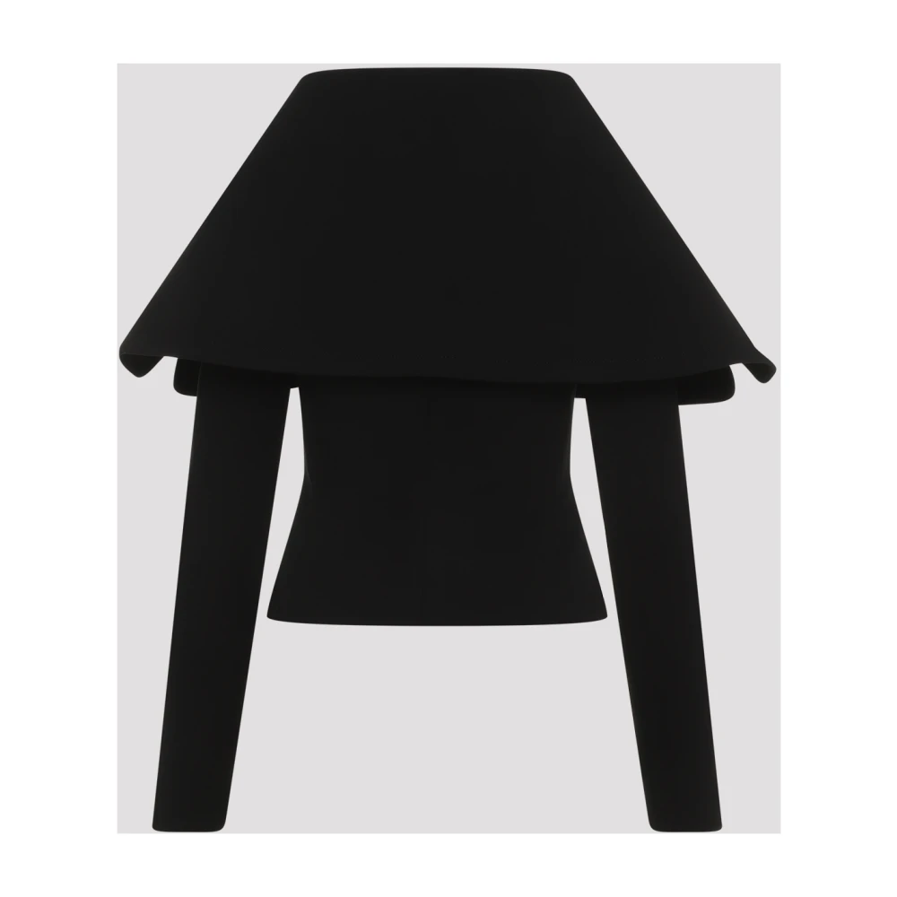 Jacquemus Zwarte Jas voor Vrouwen Aw24 Black Dames