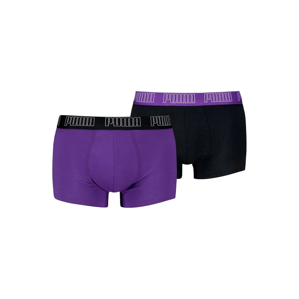 Puma Everyday Trunk Boxers Paars Zwart Multicolor Heren