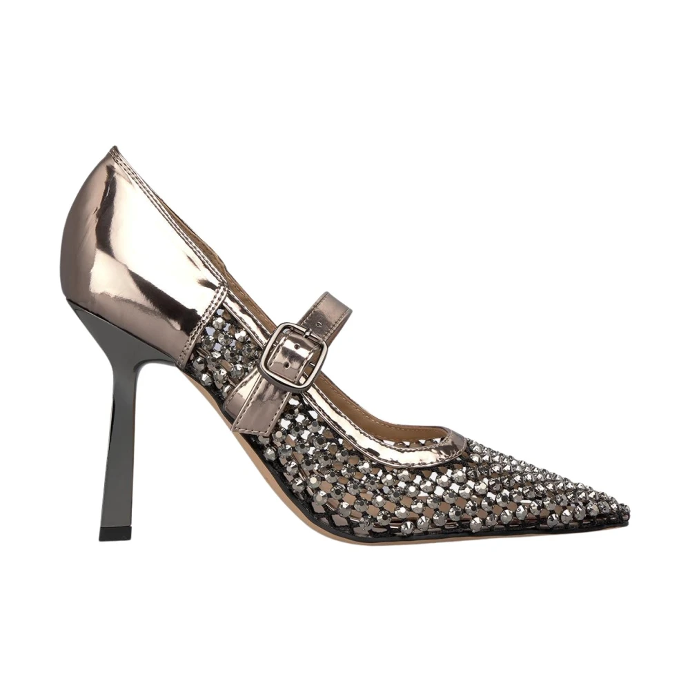 Alma En Pena Women's Yellow Heeled Shoes Mesh - Pumps - 2 Uk - Shoes