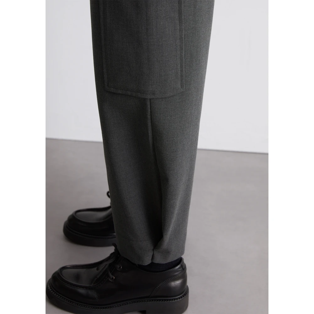 Marc O'Polo Op maat gemaakte cargobroek recht Gray Dames