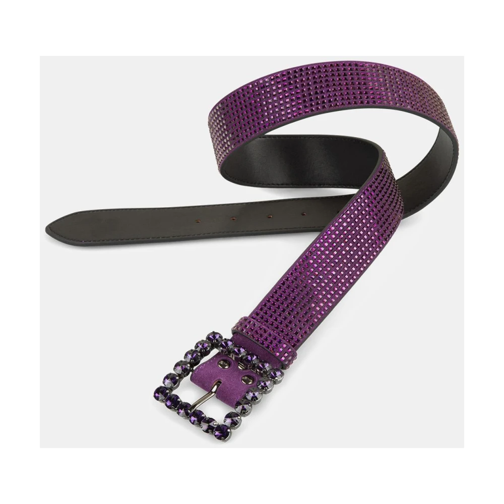 Alma en Pena Riem bedekt met strass Purple Dames