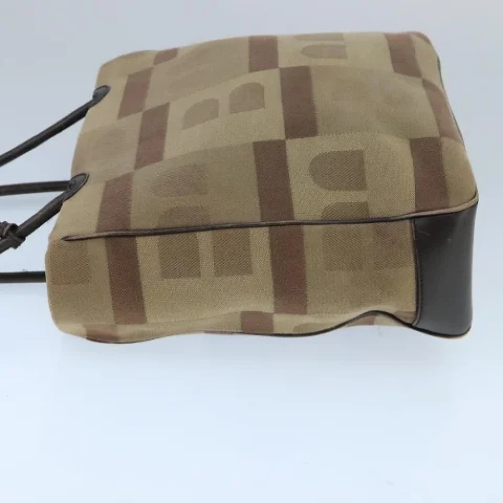 Bally Pre-owned Canvas handbags Beige Dames