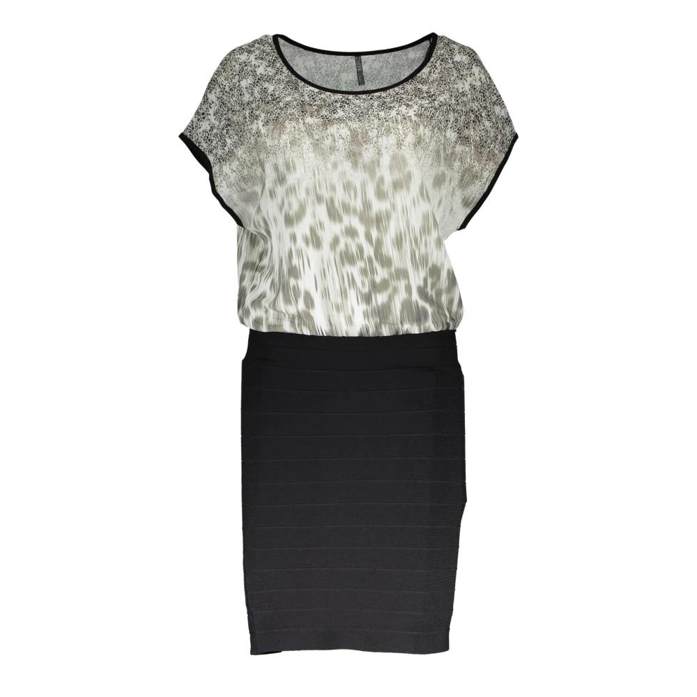 Guess Women's Multicolor Short Dresses, Xs, Short Dress With Short Sleeves