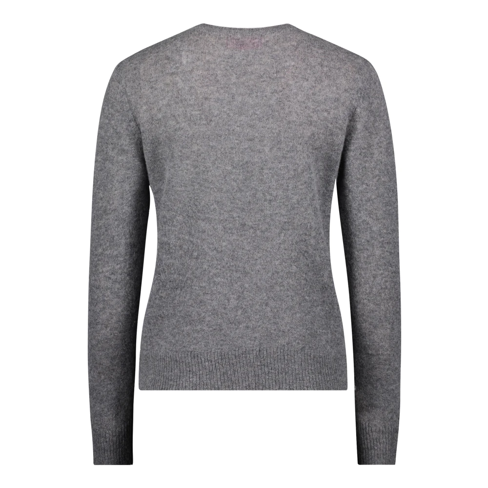 Betty Barclay Fijngebreide trui met ronde hals Gray Dames
