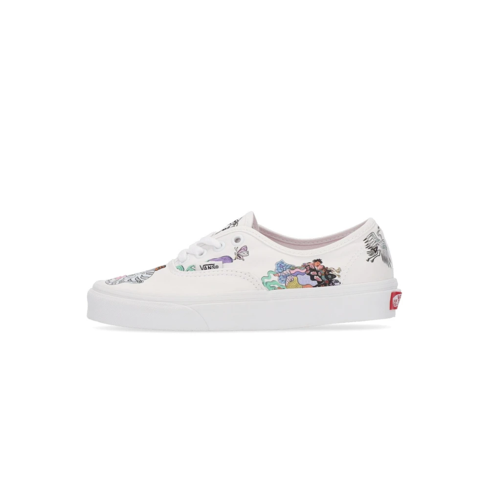 Vans Women's White Low Top Lace Up Sneaker
