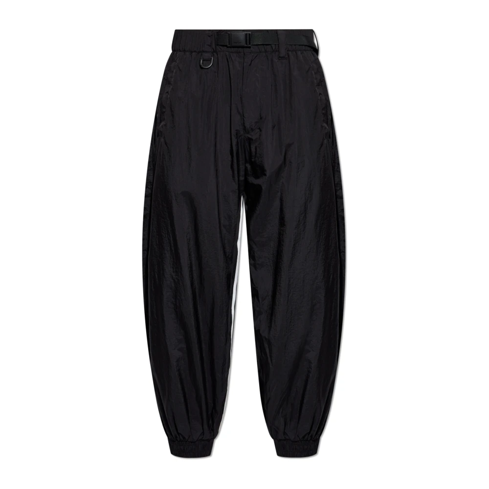 Y-3 Broek met logo Black Heren