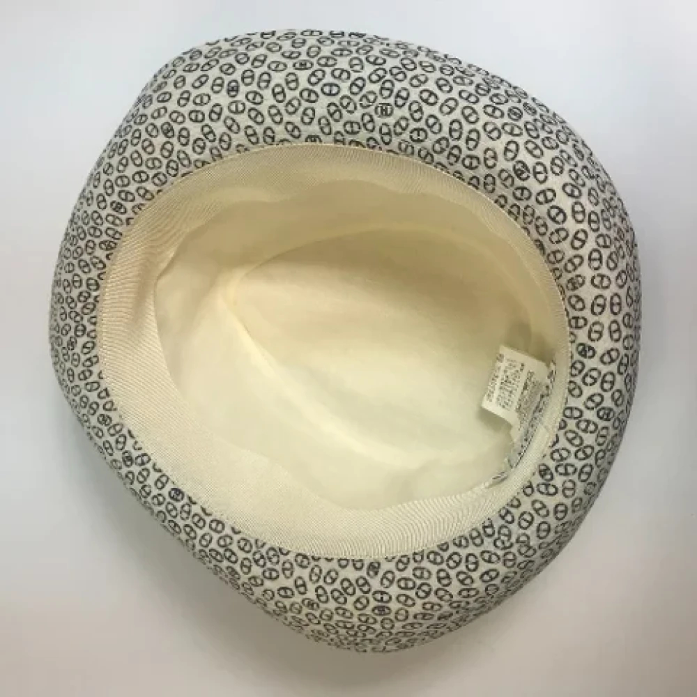Hermès Vintage Pre-owned Cotton hats White Dames