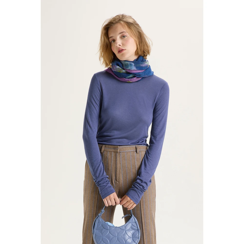 Maliparmi Kleuren VAN DE Wereld T-Shirt Blue Dames