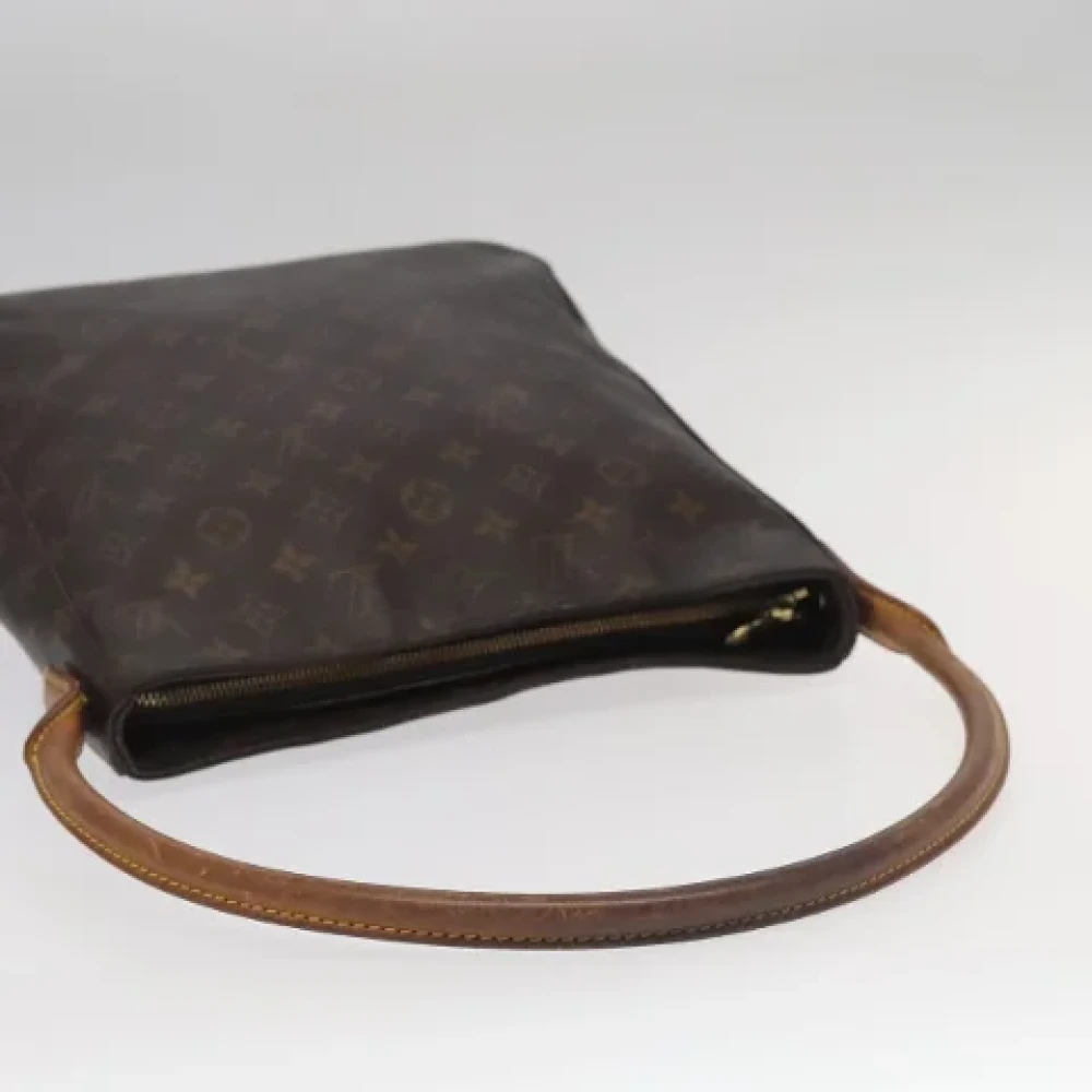 Louis Vuitton Vintage Pre-owned Leather louis-vuitton-bags Brown Dames