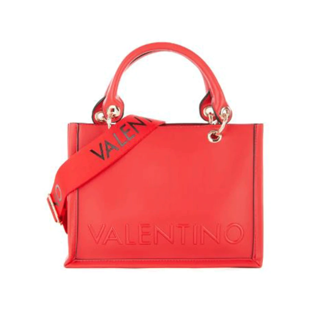 Valentino by Mario Valentino Röd Crossbody Väska - Trendig Stil Red, Dam